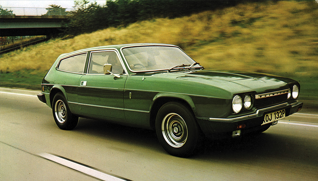 La Reliant Scimicar GTE sera LA Reliant par excellence, séduisant notamment la Princesse Anne.