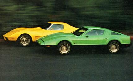 L'adversaire désigné de la SV1: la Chevrolet Corvette !