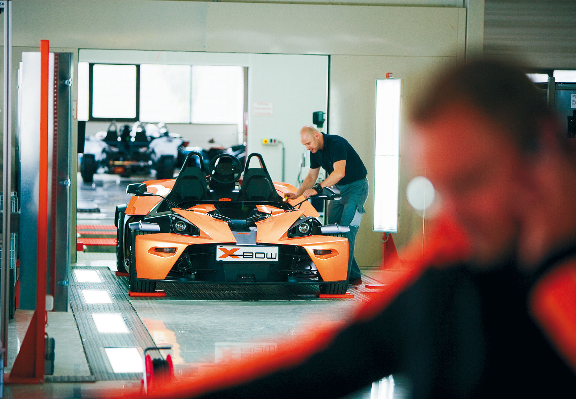 L'assemblage des X-Bow se fait dans une usine spécifique à Graz, en Autriche.