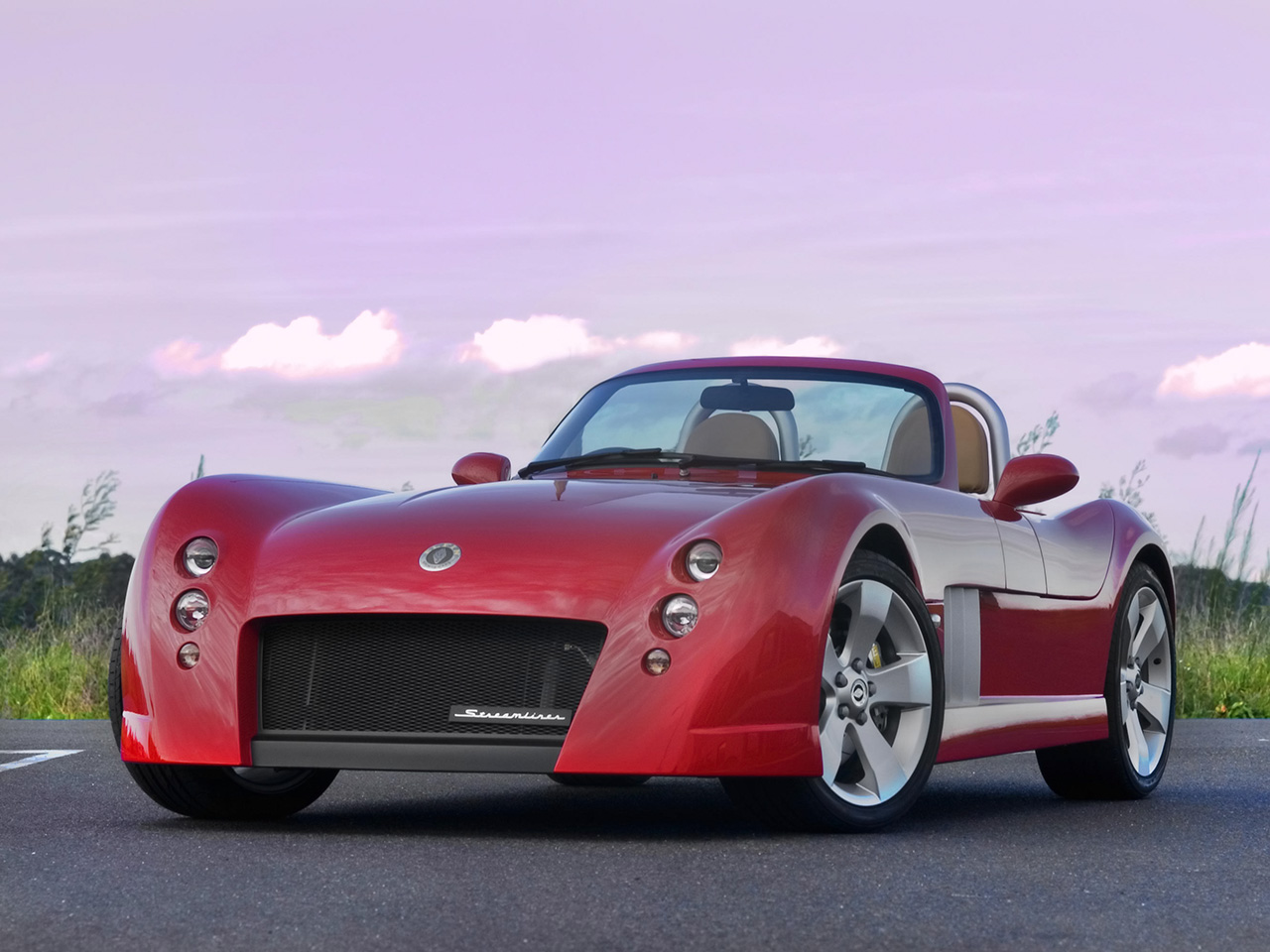 La MS8 Streamliner, elle aussi équipée d'un V8 Holden.