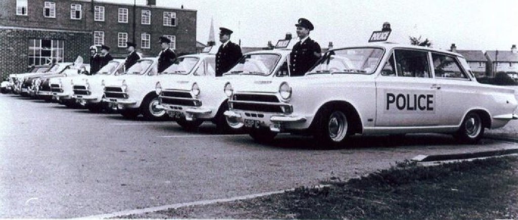 Ford Cortina Lotus de la police