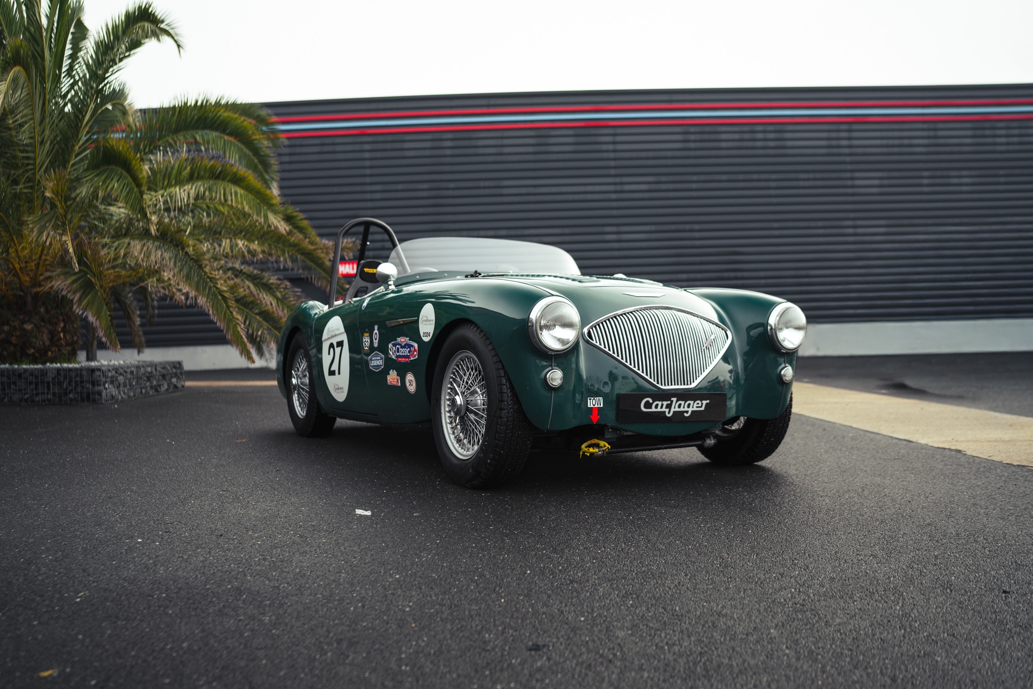Miniature Spark 1/43 Austin-Healey 100S - Record Bonneville 1954 - S0810