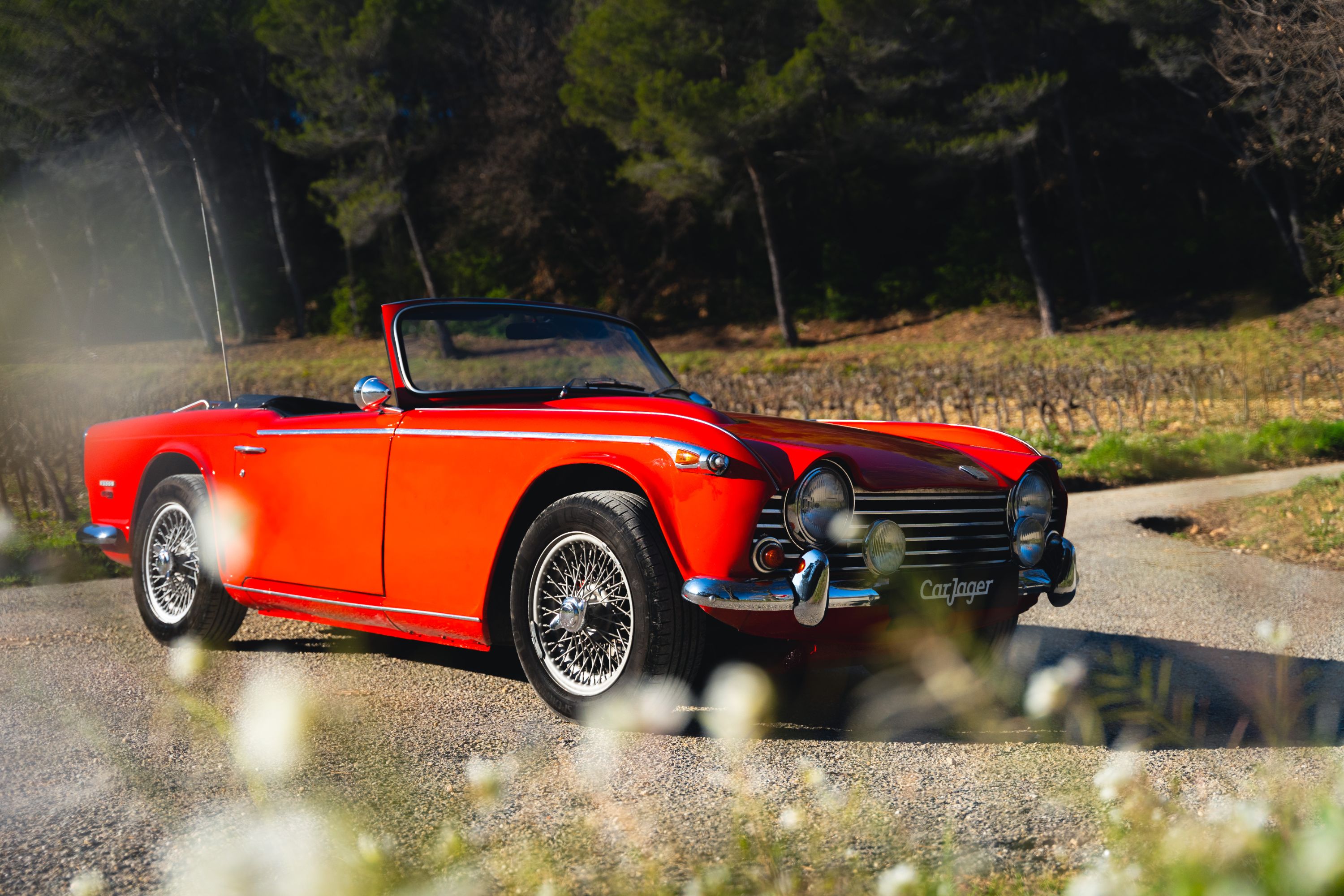 Modèle réduit Triumph - Tr5 Cabriolet Open 1967 - Rouge 1/43