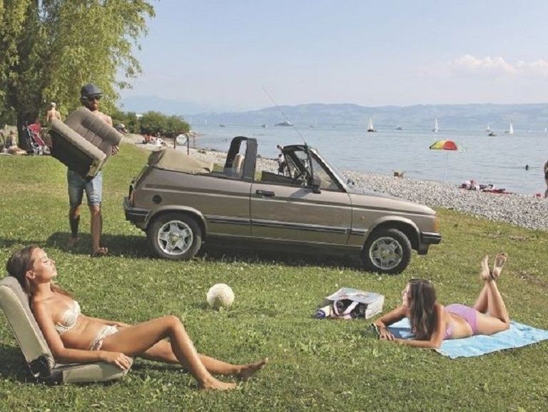 Photo Presse Peugeot Talbot Samba Cabriolet - 10/1981 - Ta14